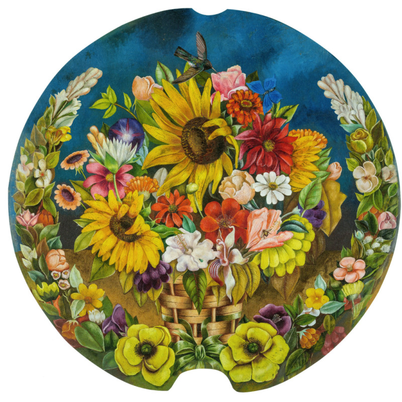 NOTIQUE Poznámkový kalendár Frida Kahlo 2026, 30 x 30 cm 9