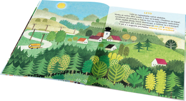 KRTKO a LETO ─ Kniha samolepiek 1