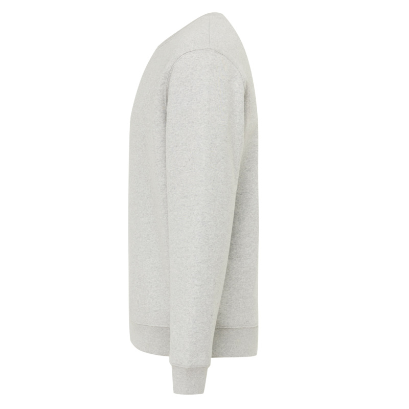 IQONIQ Toria Unisex mikina s okrúhl. výstrihom z rec. bavlny light heather grey XXL 3