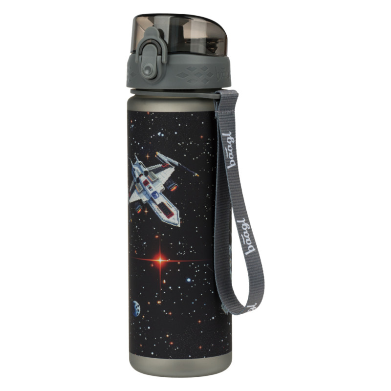 BAAGL Tritanová fľaša na nápoje Pixel Space, 500 ml