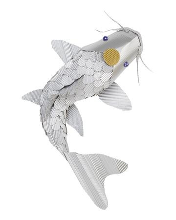 Vlnitý kartón, 25x35 cm, 10 listov, FOLIA, zlatá a strieborná farba 3