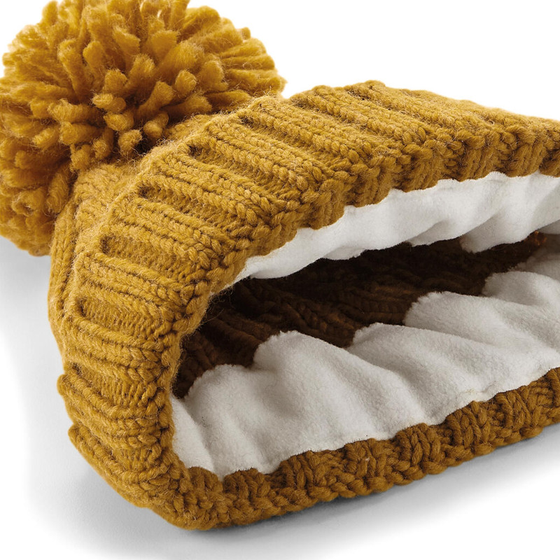 Čiapka Cable Knit Melange Beanie 3