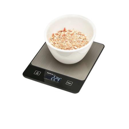 Váha na listy, digitálna, nosnosť 5 kg, MAUL "Libra", čierna 3