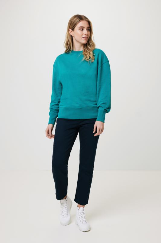 Mikina Iqoniq Kruger relaxed fit z recykl. bavlny verdigris XXXL 6