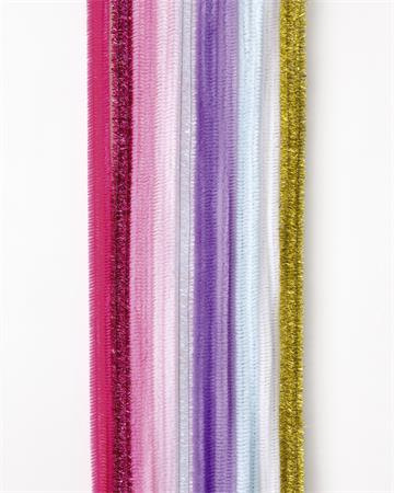 Žinilkové drôtiky, 50 cm, FOLIA "Jednorožec", 10 rôznych farieb 2