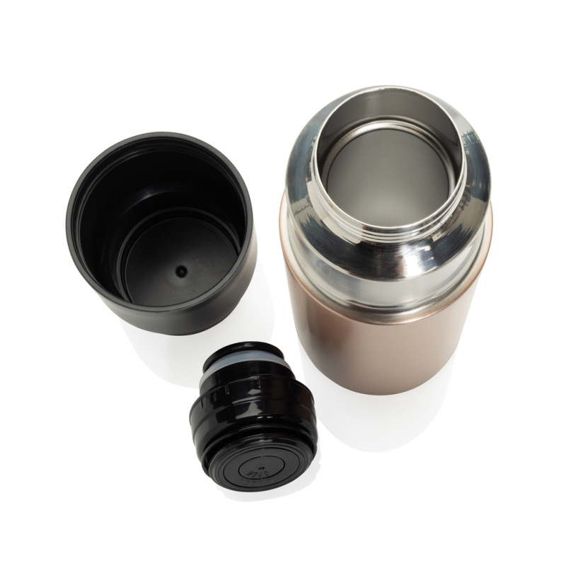 Thermocup RCS termosku z recykl. materiálov s pohárom 500ml bronz 4