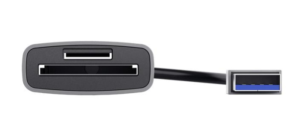Čítačka kariet, pre SD + MicroSD kartu, USB 3.2 gen1, "TRUST Dalyx", strieborná 4