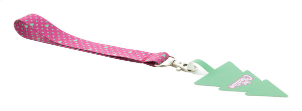 SuboFob Mobile Xmas lanyard na ruku s držiakom mobilného telefónu RPET na zákazku 1