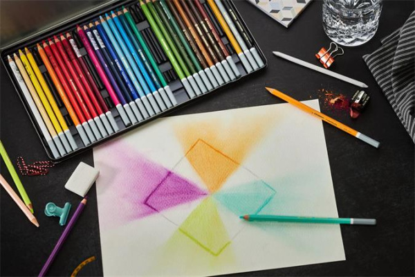 Pastelové ceruzky, okrúhle, plechová krabička, STABILO "CarbOthello", 36 rôznych farieb 6