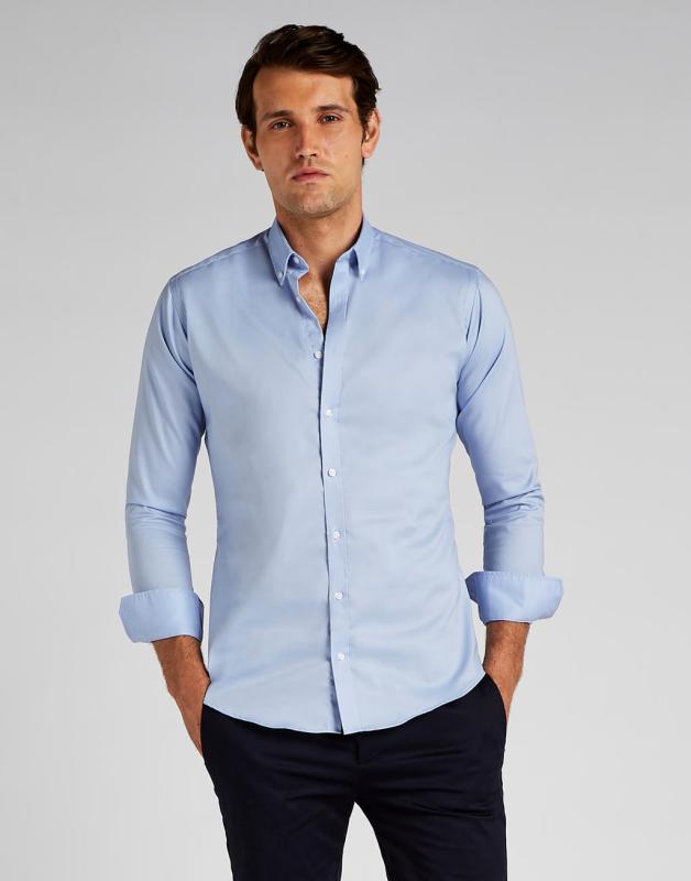 Košeľa s dlhými rukávmi Slim Fit Stretch Oxford