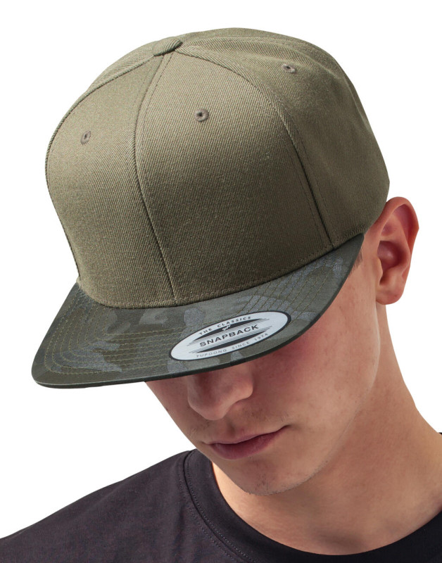 Camo Visor Snapback šiltovka