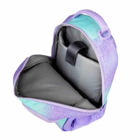 Školská taška, s držiakom na notebook, BELMIL "Companion Serenity", fialová 5