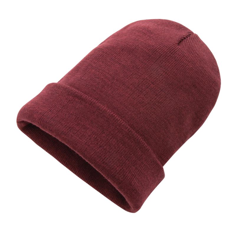 Beanie čapica Impact z Polylana® AWARE™ červená 3