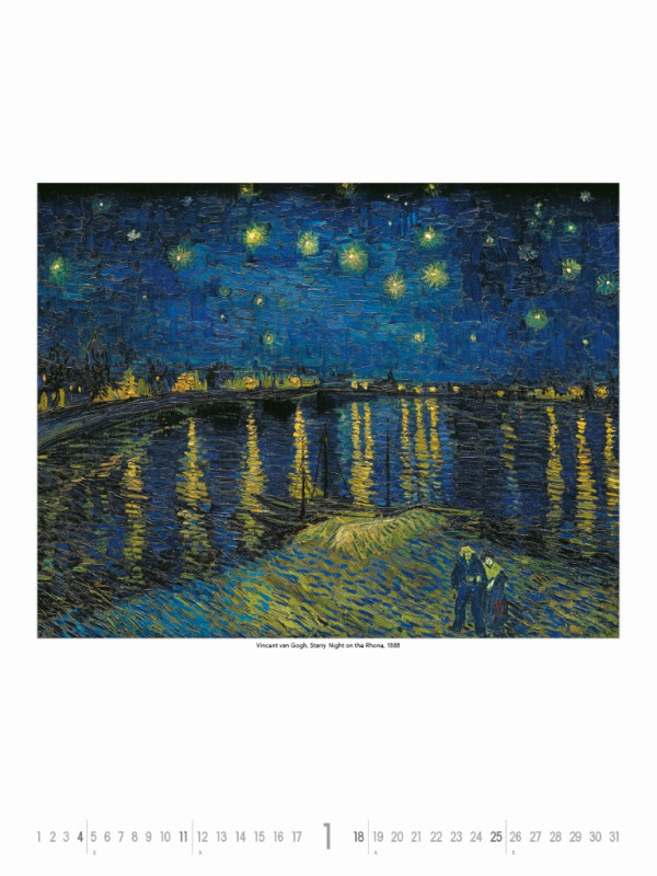Nástenný kalendár Vincent van Gogh 2026 10
