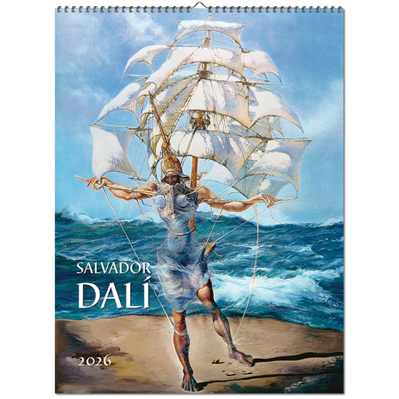 Nástenný kalendár Salvador Dalí 2026