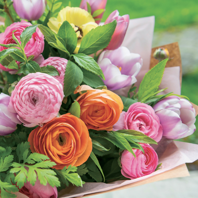 NOTIQUE Grid calendar Flowers 2027, 30 x 30 cm 6