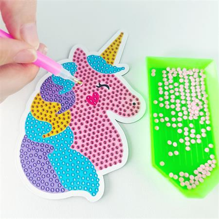Diamantová mozaika, magnetická sada, APLI Kids „Craft Kit“ 3