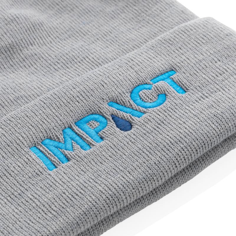 Beanie čapica Impact z Polylana® AWARE™ sivá 5