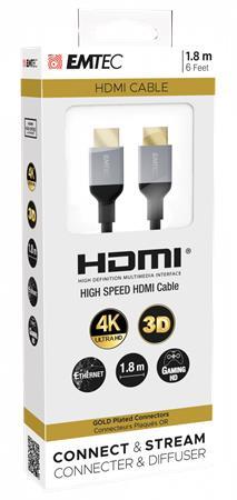 HDMI kábel, 1,8 m, EMTEC "T700HD"