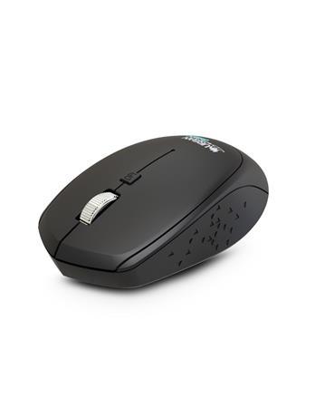 Myš, bezdrôtová, optická, stredná veľkosť, USB, URBAN FACTORY "Cyclee", čierna