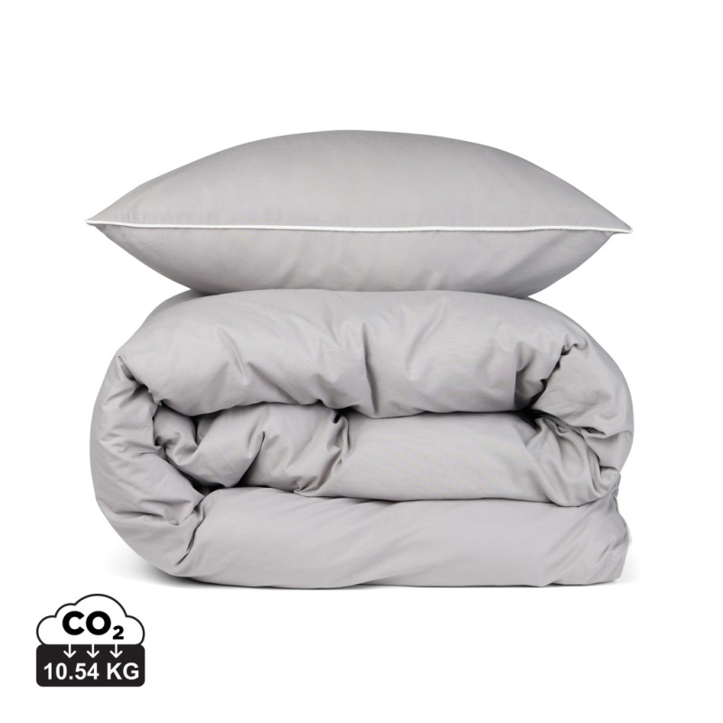 Sada 4ks obliečok VINGA Marston z OSC organickej bavlny sivá