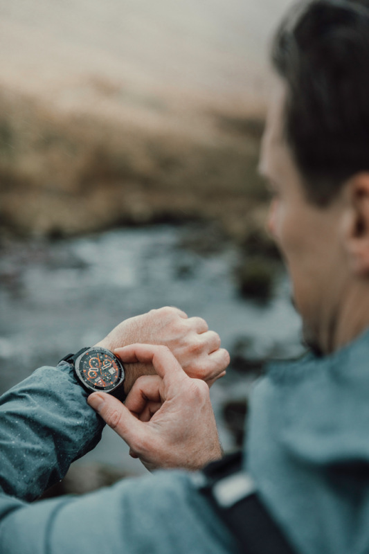 Nordic Drift Titan vysoko výkonné hodinky čierna 8