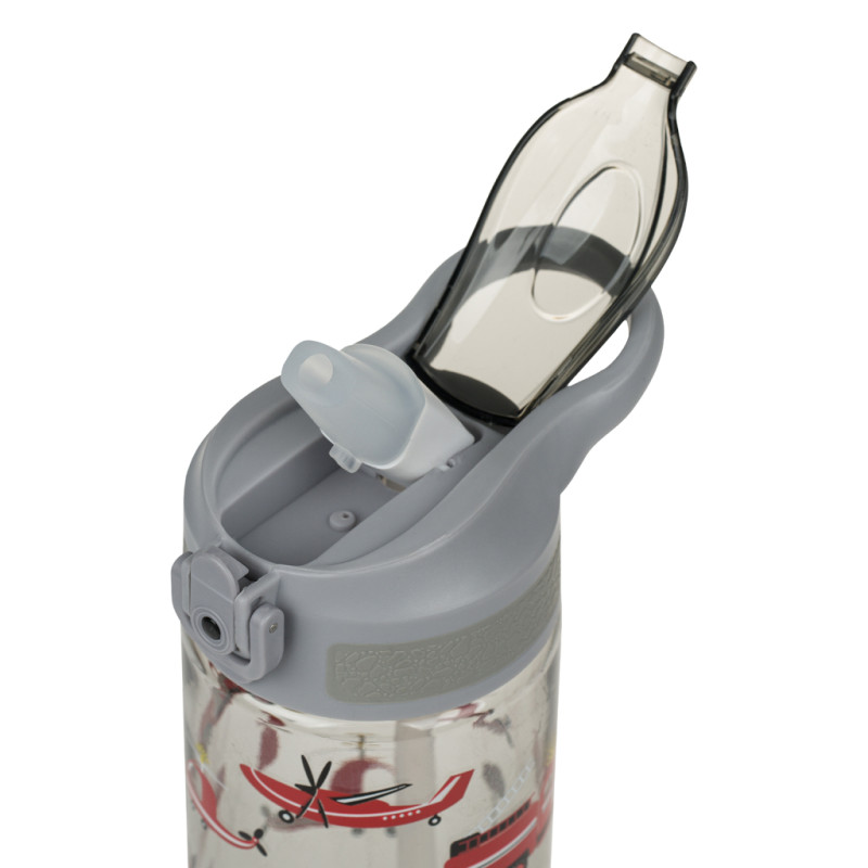 BAAGL Tritanová fľaša na nápoje so slamkou Záchranári, 500 ml 3