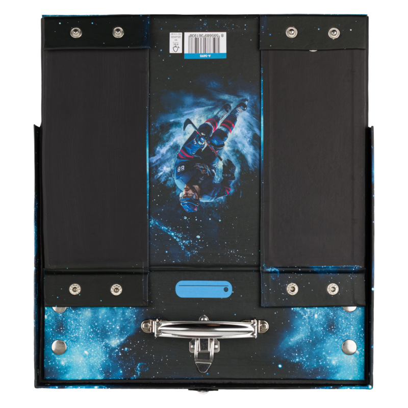 BAAGL Skladací školský kufrík Hokej s kovaním 3