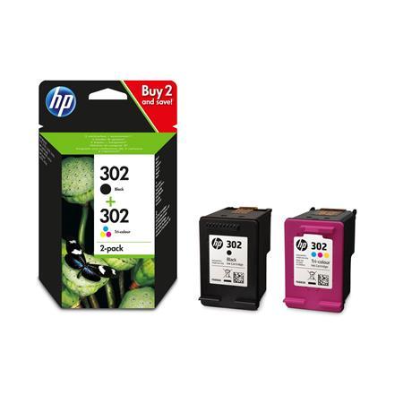 X4D37AE náplň multipack k tlačiarňam DeskJet 2130, HP 302 čierna, farebná, 190+165 strán