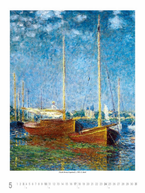 Nástenný kalendár Claude Monet 2026 6
