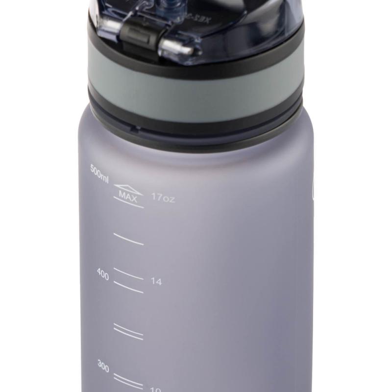 BAAGL Tritanová fľaša na nápoje Logo sivá