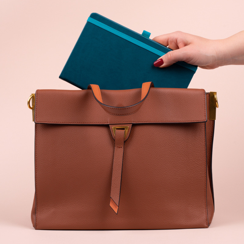 NOTIQUE Notes Tyrkysový, linajkovaný, 13 x 21 cm 7