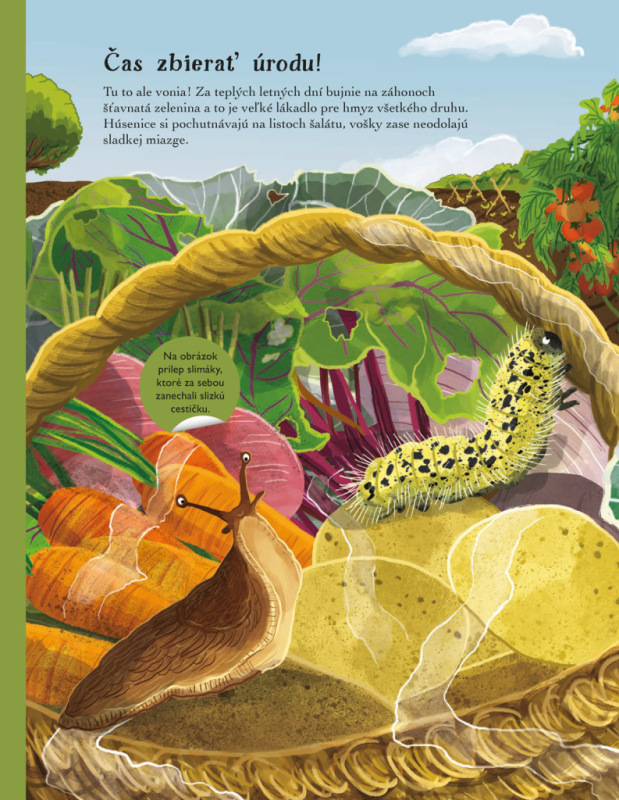 SVET CHROBÁKOV, MOTÝĽOV a iných potvoriek – Kniha samolepiek 1