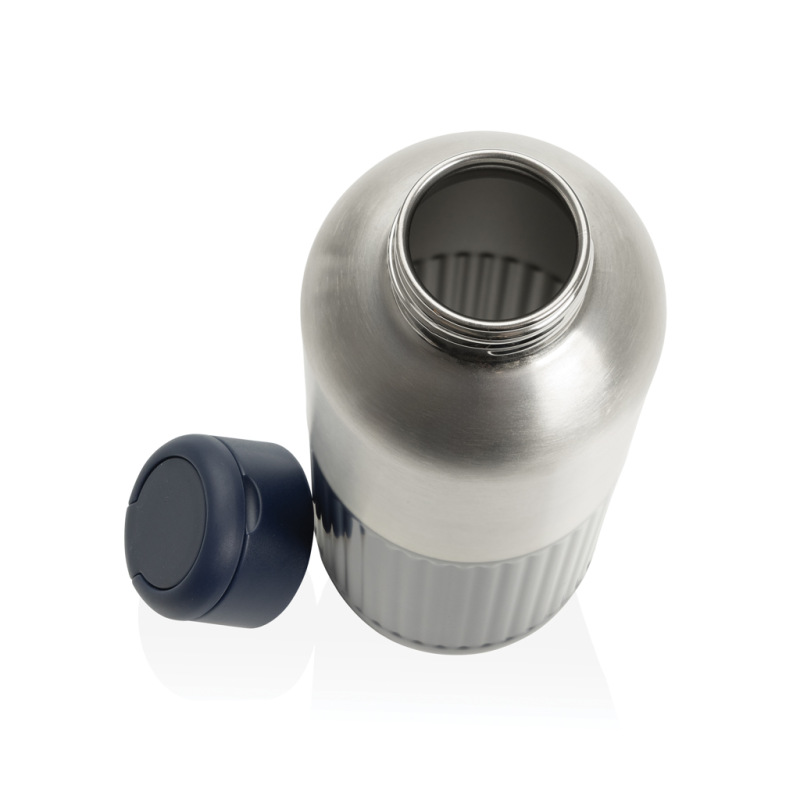 Ripple RCS R-steel nepriepustná fľaša na vodu s uškom 750 ml námornícka modrá 3