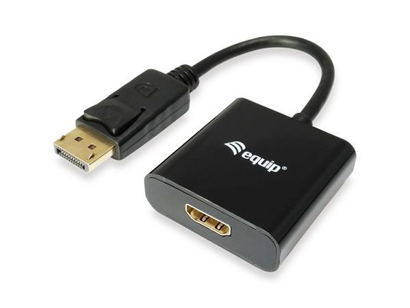 Adaptér, prevodník DisplayPort na HDMI, EQUIP