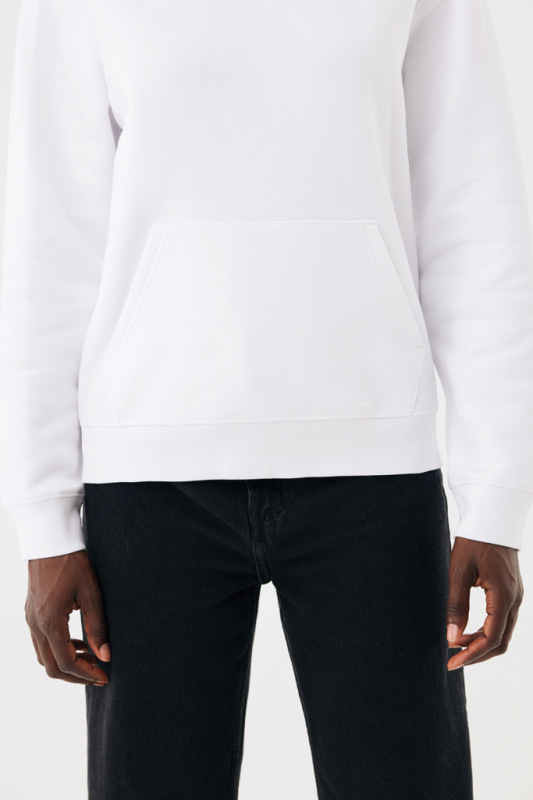 IQONIQ Joshua Unisex mikina s kapucňou z rec. bavlny recycled white XS 14