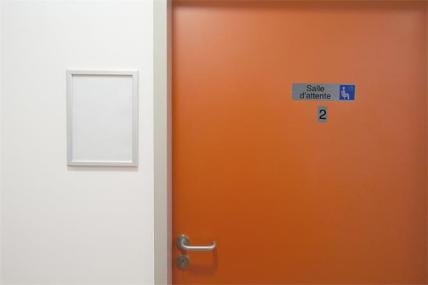 Informačná tabuľka, samolepiaca, 2,5x4,4 cm, hliníkový vzhľad, EXACOMPTA, č. 2 3