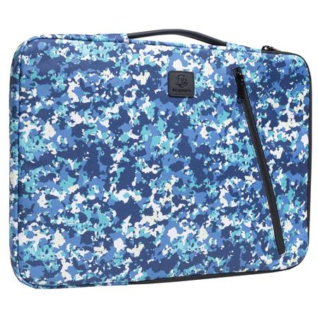 Puzdro na notebook, 15-16", EXACOMPTA, modrý vzor 2