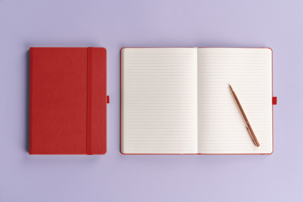 NOTIQUE Notes Aprint, červený, linajkovaný, 15 x 21 cm 5