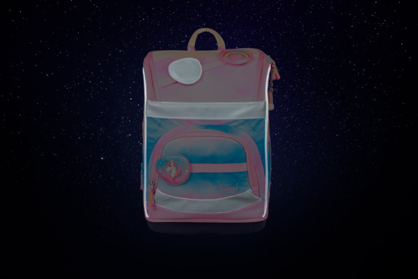 BAAGL Školská aktovka Zippy Plus Rainbow Unicorn 9