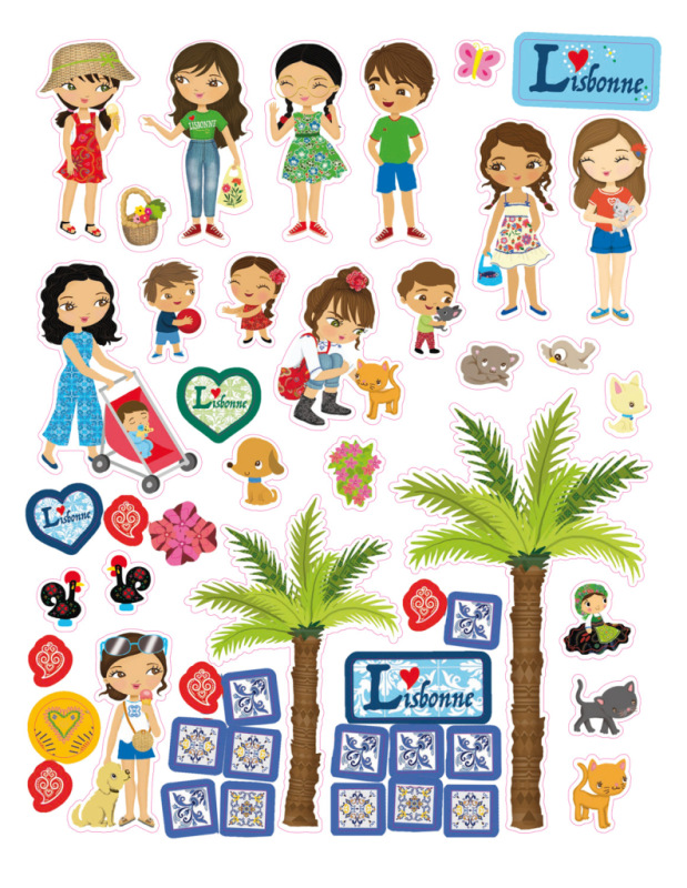 ROSA & LISABON – Mesto plné samolepiek 4