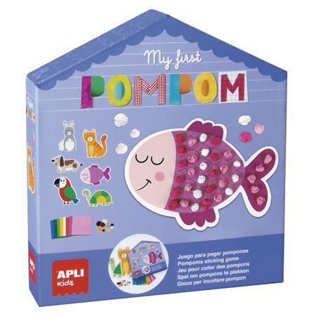 Kreatívna sada na rozvoj zručností, APLI Kids "My first Pompom", zvieratká