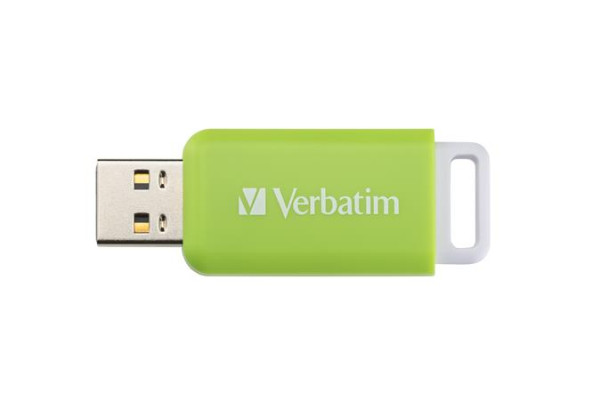 USB kľúč, 32GB, USB 2.0, VERBATIM "Databar", zelený 4