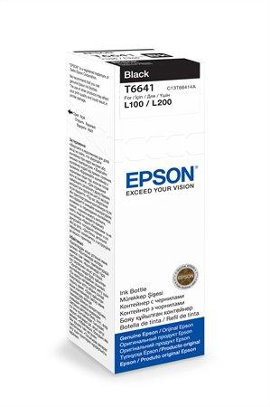 EPSON L100/200mfp čierna náplň, 70 ml