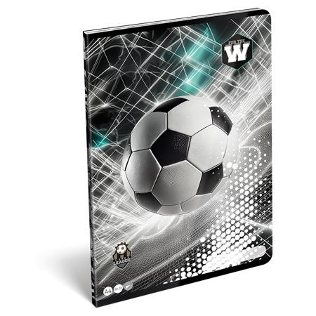 Zošit, A4, čistý, 32 listov, LIZZYSULI, "Top League" 1
