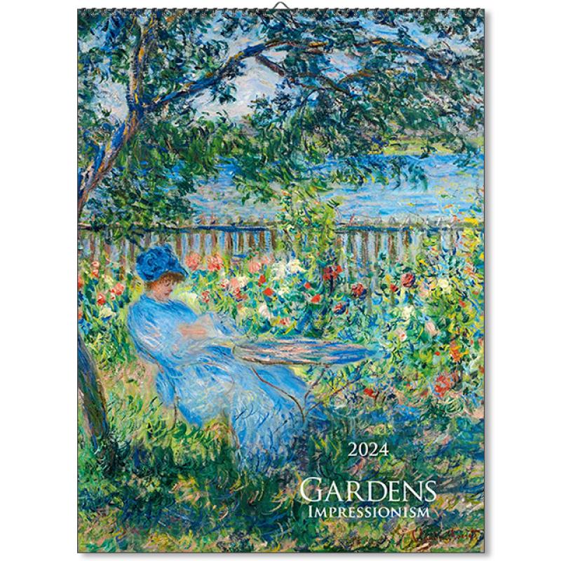 Nástenný kalendár Gardens Impressionism 2024