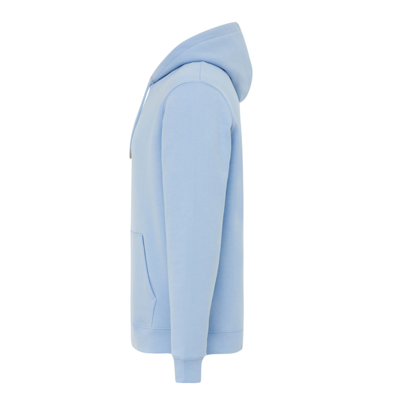 IQONIQ Joshua Unisex mikina s kapucňou z rec. bavlny sky blue XS 2