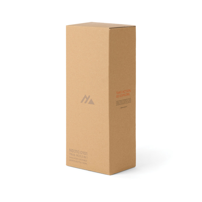 Nordic Drift Trail RCS Izolovaná uzamykateľná športová fľaša čierna 3