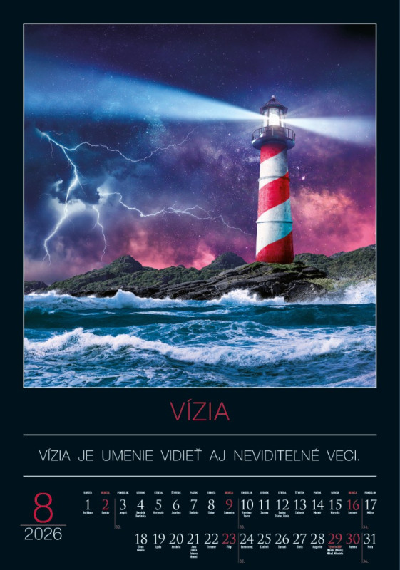 Nástenný kalendár Cesta k úspechu 2026 9
