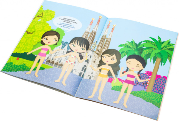 Šaty pre INES – Kniha samolepiek 4